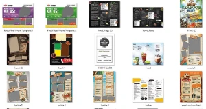 Arquivos PSD editáveis menus e cardápios para photoshop - Others