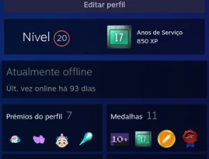 Conta Steam 17 Anos CS+Mortal Kombat 11+ FIFA 25