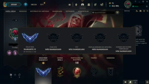 Conta Lol - Diamante 4, 64% De Wr(E-Mail Não Confirmado) - League of Legends