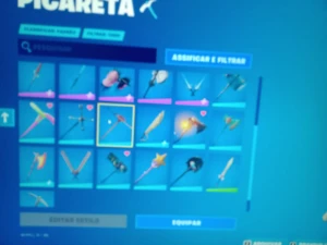 conta fortnite tudo dês da season 5(com jogo spider man etc)