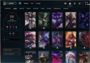 Conta ex diamante, único dono - League of Legends LOL