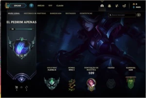 Conta ex diamante, único dono - League of Legends LOL