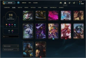 Conta ex diamante, único dono - League of Legends LOL