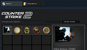 Conta Steam Csgo/Cs2 | 4 Medalhas | 10 Anos + 5 + Lealdade.. - Counter Strike