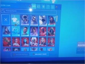 Conta de fortnite