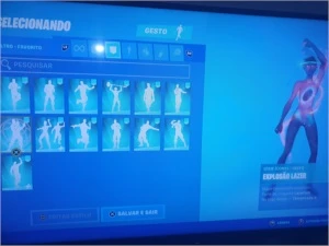 Conta de fortnite