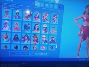 Conta de fortnite