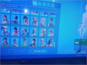 Conta de fortnite