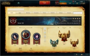 CONTA UNRANKED +26 CHAMPIONS +7 ICONES +2 PAGRUNAS COMPLETAS - League of Legends LOL