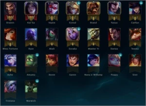 Conta prata 2 - 23 campeões - 2 skins - League of Legends LOL