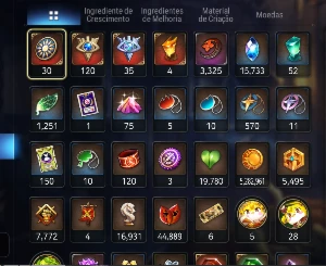 Conta E7 11Mls 5*  Vários 5* RGB e Mls 4* - Outros