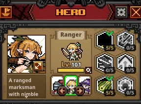 Conta TBH: Task Bar Hero - Lv Max - Runas - Cubo 100 