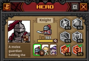Conta TBH: Task Bar Hero - Lv Max - Runas - Cubo 100 