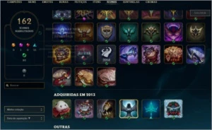 CONTA PLATINA 4 103 CHAMP - League of Legends LOL