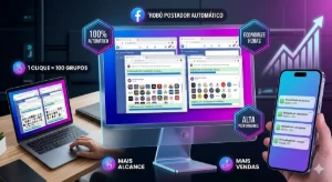 Robo Postador Automático Em Grupos Do Facebook - Outros