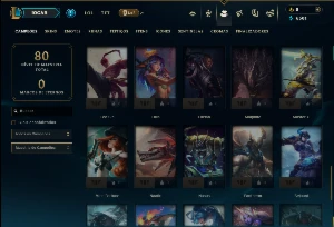 Mestre com 60 Champs e 11 Skins ( 54 PDL ) - League of Legends LOL