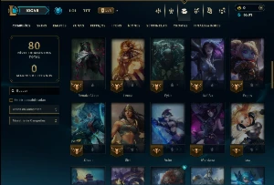 Mestre com 60 Champs e 11 Skins ( 54 PDL ) - League of Legends LOL