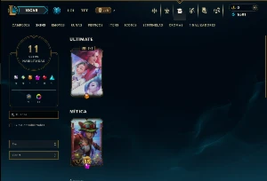 Mestre com 60 Champs e 11 Skins ( 54 PDL ) - League of Legends LOL