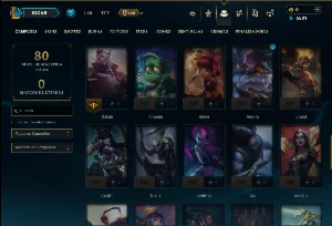 Mestre com 60 Champs e 11 Skins ( 54 PDL ) - League of Legends LOL