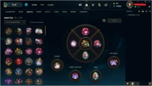 CONTA LOL LEAGUE OF LEGENDS 517 SKINS LEVEL 322