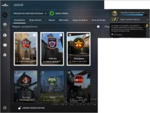 Conta csgo Aguia 2 Prime 342horas - Counter Strike
