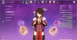 GENSHIN IMPACT DILUC LVL 80 + 2 VENTI LVL 70 AR 41