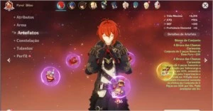 GENSHIN IMPACT DILUC LVL 80 + 2 VENTI LVL 70 AR 41