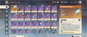 Ganyu + Harpa Celestial + Ayaka + Diluc + Qiqi - Genshin Impact