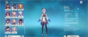 Ganyu + Harpa Celestial + Ayaka + Diluc + Qiqi - Genshin Impact