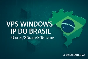 VPS WINDOWS RDP - ENTREGA AUTOMÁTICA 4CORES/8GRAM/80GNVME