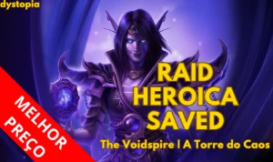 Raid WoW Heroico SAVED The Voidspire | A Torre do Caos - Blizzard
