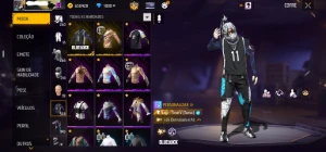 CONTA FREE FIRE NÍVEL 76 | EVOLUTIVAS | ANGELICAIS |