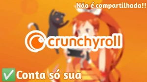 Crunchyroll (Conta Completa) Por 30 Dias - Assinaturas e Premium