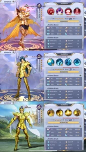 Conta Saint Seiya Novo Serv A140 - Saint Seiya Awakening SSA