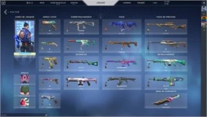 Conta Valorant com Skin