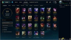 Conta League of Legends Plat 4 LOL