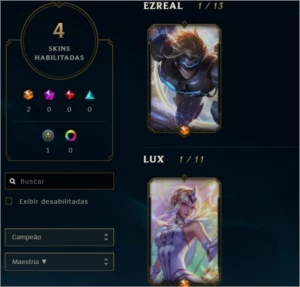 Conta LVL 10 COM 2 SKINS ULTIMATE E THRESH CAMPEONATO - League of Legends LOL