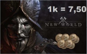 NewWorld : SA - Devaloka - 1k Gold - New World