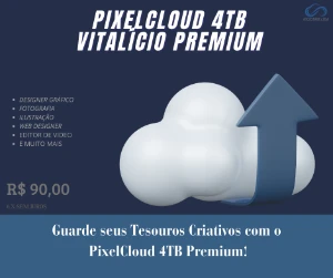 4TB de Armazenamento na Nuvem (Vitalícios) - Outros