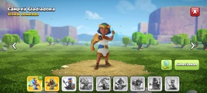 Centro de vila 15 diversas skins de heróis Supercell 🆔 - Clash of Clans