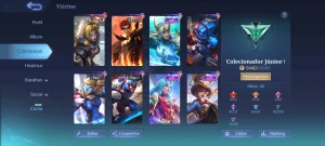 Conta mítico Mobile legends barata