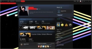 VENDO CONTA STEAM 172 JOGOS E SEM NENHUM BAN