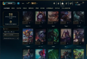 Prata 1 com 45 Champs e 2 Skins - League of Legends LOL