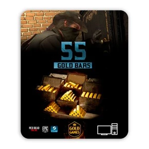 55 Gold Bar para Read Dead Redemption Online para PC+Brindes - Red Dead Online