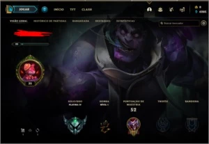 Conta platina 4 Baratinha (sem email confirmado) - League of Legends LOL