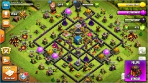 Centro de Vila 12!!!⁸ - Clash of Clans