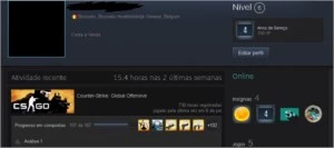 Conta CSGO 730h AKCruzada - Counter Strike