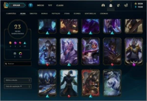 CONTA SMURF PLATINA 1 - League of Legends LOL