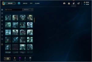 CONTA SMURF PLATINA 1 - League of Legends LOL