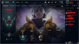 CONTA SMURF PLATINA 1 - League of Legends LOL